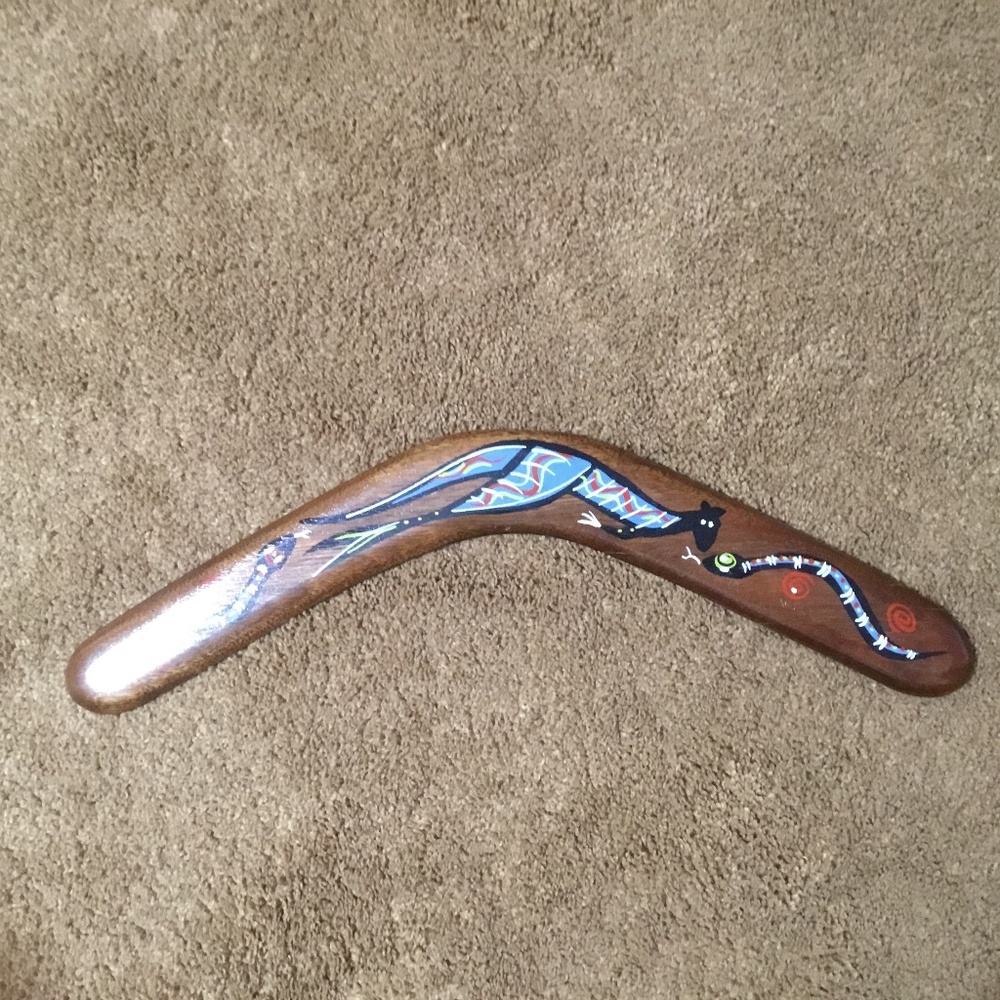 Australia Throwing Boomerang Hand Crafted in Australia - Picture 9 of 16